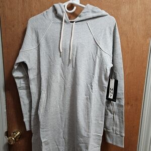 Light Gray Hooded Sweater